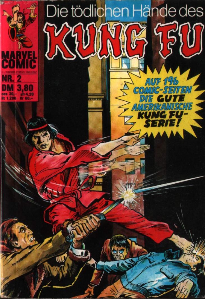 Kung Fu Taschenbuch Nr. 2 - Williams Verlag Marvel