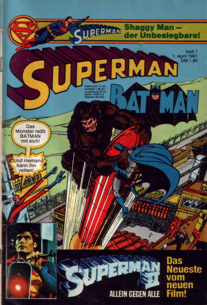Superman Nr. 7/1981 (Ehapa)