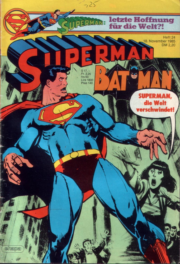 Superman Nr. 24/1985 (Ehapa)