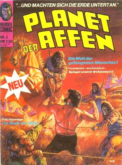 PLANET DER AFFEN Comic Magazin Marvel deutsch Williams 70er Jahre zur Auswahl